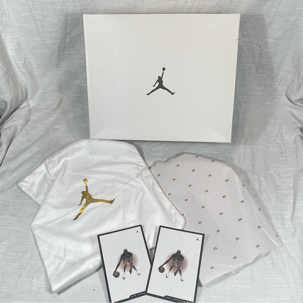 Air Jordan 12 Retro Wings White Empty Box, Dust Bag, Paper & Cards ONLY